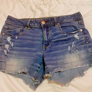 american eagle jean shorts